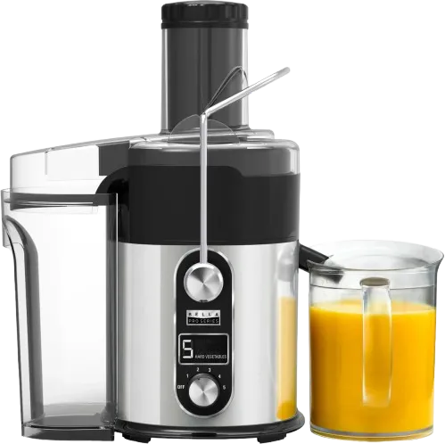 bella PRO - 5-Speed Centrifugal Digital Juice Extractor - Stainl